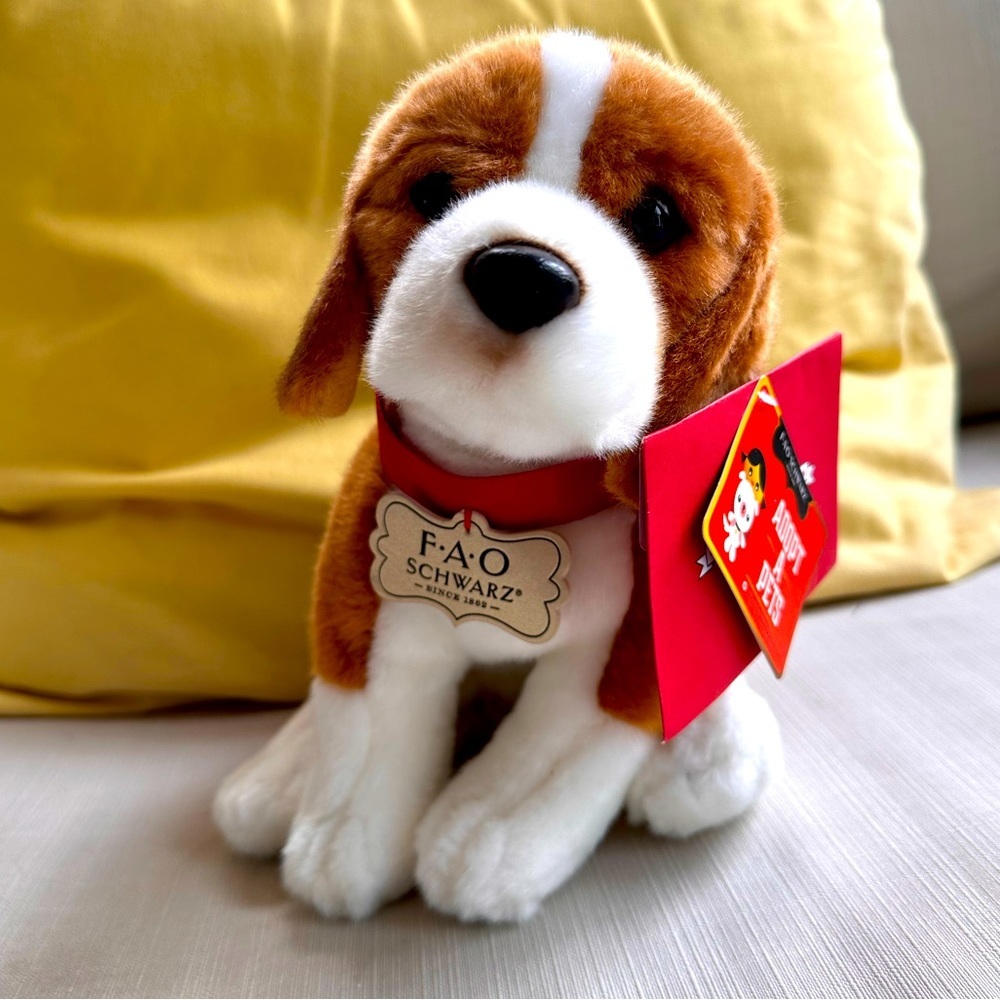 FAO Schwarz❣️Puppy Dog Adopt A Pet